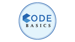 Code basic logo round