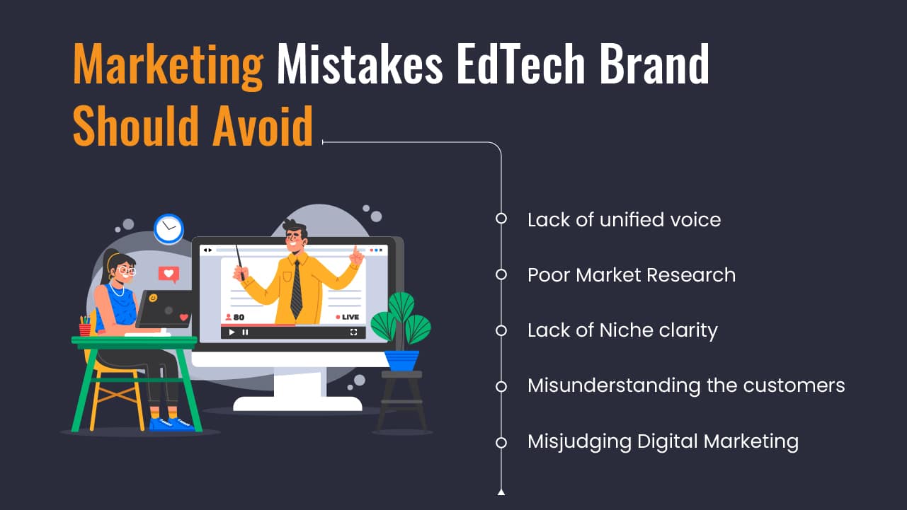 Marketing Mistakes EdTech Brand Should Avoid 